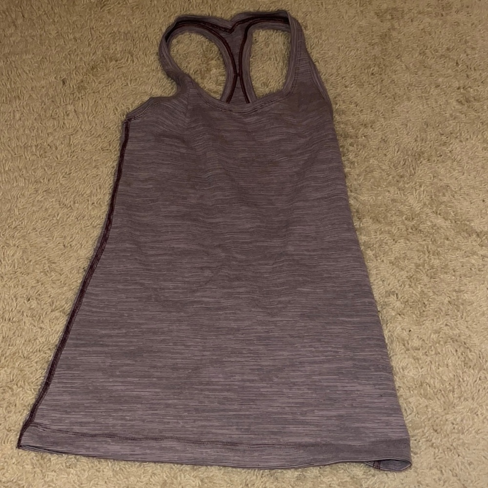 This is a lululemon top and has been worn 3 times.